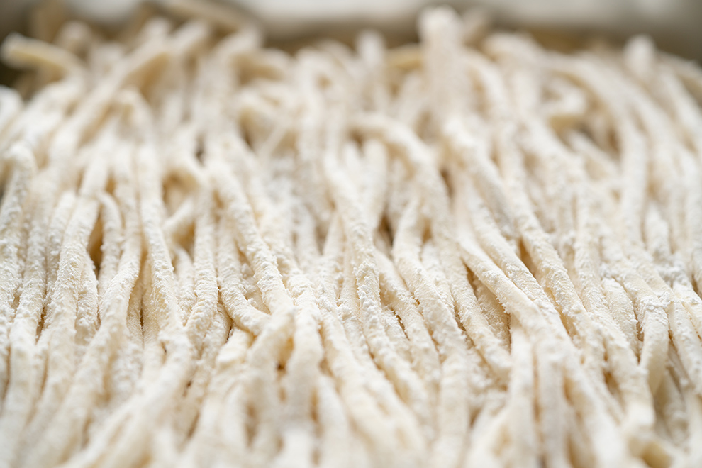 讃岐うどんのコシ